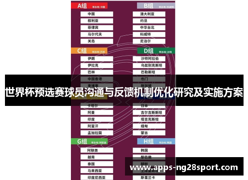 世界杯预选赛球员沟通与反馈机制优化研究及实施方案