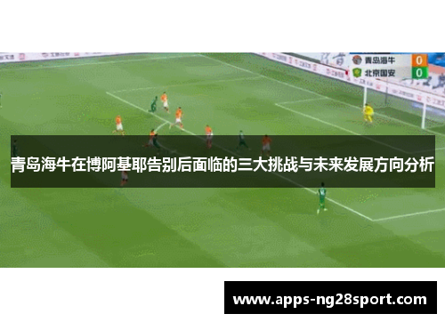 青岛海牛在博阿基耶告别后面临的三大挑战与未来发展方向分析